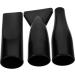 Angoily 15 Pcs Pet Water Blower Hairdryer Diffuser Accessories Hair Styling Nozzle Hair Dryer Front Nozzle Hair Dryer Attachment for Blow Dryer Blow Dryer Nozzle Modeling Abs Round Mouth 12.00X6.10X4.00CMx5pcs Blackx5pcs - Buy Online on GoSupps.com