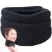 Luxyle hinges against neck pain and support soft foam-neck-collar for women and gentlemen soft frills for pain relief sleeping position