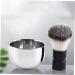 FRCOLOR Stainless Steel Castle Foam Shaving Cup - 7.3x5cm - Durable Tool for Men | Shaving Cream & Soap Container - Buy Online on GoSupps.com