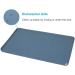 JiangYanus Waterproof Silicone Pet Feeding Mat - Non Slip Dog Cat Bowl Tray for Food and Water - 16.1 x 12.2 inch Pink - Buy Online on GoSupps.com