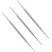 Nail Cleaner Tool 3Pcs Stainless Steel Double Sided Nail Cleaner Pedicure Nail Files Nail Pusher Spoon Cuticle Peeler Scraper Professional Pedicure Tools Nail Sets - Buy Online on GoSupps.com