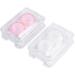 Partykindom 6 STK Mini Colored Contact Lens Containers with Cleaning Case & Mirror - Japanese Style Holder - Buy Online on GoSupps.com