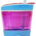Snackeez Large Travel Snack Cup with Straw - Pink - Pack of 1 - Buy Online on GoSupps.com