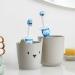 Buy Mam Baby's Brush Toothbrush for Newborns | Safe Dental Care for Milk Teeth - 6+ Months - Light Blue - Buy Online on GoSupps.com