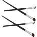 VINTORKY 4 Pcs Eyeshadow Brush Eyeliner Applicator Tool Angled Eyeliner Brush Nose Contour Brush Brow Nylon