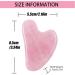 Natural Jade Scraping Board Powder Crystal Heart-Shaped Scraping Sheet Crystal Scraping Board Face Beauty V-Shaped Jade Scraping 1Pcs (Color : Type 5) - Buy Online on GoSupps.com