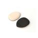 Makeup Sponge Fingertip Small Steamed Buns Puff Finger Air Cushion Mini Puff Concealer Makeup Detail Sponge Water Droplets Fingertip Puff Makeup Sponge Holder(B black)