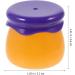 PATKAW Empty Cream Jar Lip Balm Bottle Refillable Cosmetic Sample Container Makeup Plastic Jar with Lid and Spoon for Lotion Cream 6g - Buy Online on GoSupps.com