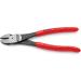 Knipex High Leverage Diagonal Cutter black atramentized plastic coated 200 mm 74 01 200 Grips Plastic Coated Red 200 mm atramentized standard packaging - Buy Online on GoSupps.com