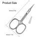 Nail Scissors Cuticle Scissors Cuticle Scissors Nail Scissors Cuticle Nippers Made of Rustproof Stainless Steel Premium Quality with Curved Cutting Surface Extra Sharp Cutting - Buy Online on GoSupps.com