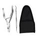 PLAFOPE 1 Set Manicure 2-piece Set Finger Pliers Nail Nail Pliers Fingernail Clipper Nail Clippers Nail Trimmer Toenail Clipper Pedicure Tool Manicure Tool