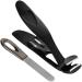 Thick Toe Nail Clippers - Nail clippers for seniors thick nail clipper for men nail clippers for thick toenails toe nail clippers stainless angle head nail clipper | foot nail clippers stainless Black Suit - Buy Online on GoSupps.com