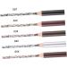 OHPHCALL 2pcs Eyebrow Pencils Grey Brown Eyebrow Definer Pencil Eyebrow Grey Pencil Lead Pencils Head Wooden 1 count (Pack of 1) As Shown - Buy Online on GoSupps.com