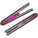 Buy Cordless Ceramic Hair Straightener - Professional Flat Iron for Curly Hair - Stainless Steel (Black) - International Shipping - Buy Online on GoSupps.com