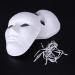 Buy Ifundom DIY Full Face Mask - 12 Paintable Paper Masks for Creative Projects | White Paper M ch Hand-Painted Opera Masks - International Shipping Available - Buy Online on GoSupps.com
