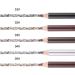 Baluue 2pcs Eyebrow Pen with Brush Eyebrow Pencil Long Lasting Waterproof Eyebrow Makeup Dark Coffee #3 1 count (Pack of 1) Caf Escuro 3 - Buy Online on GoSupps.com