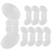 4 Pairs Silicone Heel Patch Convenient Heel Pads Heel Protectors for Shoes Foot Supplies High Heel Comfort Pads Wear-resistant Heel Liners Shoe Heel Pad Transparent