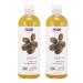 NOW Solutions Jojoba Oil 100% Pure Moisturizing Multi-Purpose Oil for Face Hair and Body 16-Ounce (Pack of 2)