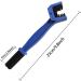 SBYURE Bike/Motorcycle Chain Washer Cleaner Brush Tool - 3 PCS (Blue, Red, Black) - Buy Online on GoSupps.com