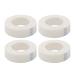 Luxshiny 4 Rolls Supplies Clear Duct Tape Lash Tape Makeup Stuff Tape for Eye Fabric Tape Lash Extensions Adhesive Sensitive Skin Tape Colored Duct Tape Auxiliary White Eyelash