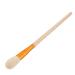uxcell Faux Fur Head Wood Handle Round Shaped Art Oil Paint Painting Brush 3pcs