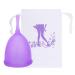 Menstrual requirement reusable leak-free safety hygiene cups for women reusable silicone menstrual cup for women's hygiene cup collector's care tool (S- #2) S #2