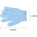Reusable Breathable Body Scrubbers - 2 Pairs Soft Elastic Bath Gloves | Double Sided Exfoliating Massage & Cleaning - Buy Online on GoSupps.com