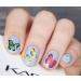 Alexnailart Butterfly Nail Stamping Plate - DIY Manicure Stencil Tools (NA001) - Buy Online on GoSupps.com