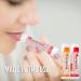 CHAP-LIP Lip Butter Balm - Moisturizing Fruit Flavors with Cocoa Butter & Coconut Oil | Vitamin E Hydration & Soothing Lip Therapy (Strawberry & Tangerine 2 Count) - International Shipping Available - Buy Online on GoSupps.com