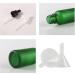 Zeoabsy 6-Pack 30ml Frosted Green Glass Pipette Bottles - Essential Oils & Aromatherapy Drip Bottles with White Lock Ring - Buy Online on GoSupps.com