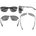 Eyekepper Bifocal Sunglasses - Black +2.00 Sun Readers for Outdoor Activities | International Shipping Available - Buy Online on GoSupps.com