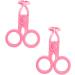 Colcolo Eyelid Stretching Tools - 2 Piece Eye Care Set Compact & Perfect for Contact Lenses Ideal Gift for Beginners - Pink - Buy Online on GoSupps.com