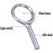 Magnifying Glasses for Hobbies Reading Magnifier HD High Magnification Magnifying Glass with LED Light Magnifier Old Man Reading 10 Times Handheld Magnifying Glass Vision - Buy Online on GoSupps.com