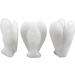 Lovionus89 White Jade Angel Guard Statue - Hand-Carved 50mm Healing Crystal Decor for Bag - Buy Online on GoSupps.com
