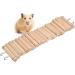 Wooden Hamster Ladder - Pet Suspension Bridge for Climbing and Swinging - Ideal for Mice, Gerbils, Chinchillas, and Parrots - Buy Online on GoSupps.com
