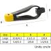 Downrigger Release Clips - 8 Piece Set for Trolling & Sea Fishing | Small & Large Fishing Weight Trigger Clips - Buy Online on GoSupps.com