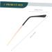 Gleavi Glasses Replacement Set - 5 Pairs Black Frame & Hinge Repair Bracket - Buy Online on GoSupps.com