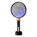 2 in 1 Electric Mosquito Swatter Silent Pest Control Insect Trap Racket 1200mAh USB Rechargeable Anti Fly Bug Zapper Killer Black