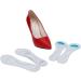 Women's High Heel Gel Cushion Inserts for Arch Support & Comfort - 3/4 Length Silicone Insoles for Sandals, Pumps & Flats - Buy Online on GoSupps.com