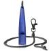 Acme dog whistle No.211.5 (Update 2023) with free pipe band in matt black |Alpha |Ideal for the recall |Large reach |Frequency standardized (Baltic Blue)