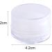 SANWOOD Nail Art Stamper - Non-Deformed Lightweight Silicone Seal for Manicure - Detachable Round Transparent Pink - Buy Online on GoSupps.com