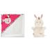 Fehn Badet towel baby sweetheart - bath towel children poncho made of cotton & washcloths llama - washing glove with animal motif bundle with washcloths llama
