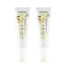 Jack N' Jill Kids Natural Toothpaste Made with Natural Ingredients Helps Soothe Gums and Fight Tooth Decay Suitable from 6 Months Plus FlavourFree 2 x 50g