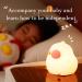 URAQT Cooku Chick Night Light - Portable 7 Colour Changing Baby Night Light with Remote, Timer & Dimmable Silicone Lamp for Kids - Perfect for Baby, Children & Teenager Room Decor - Buy Online on GoSupps.com