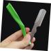 Beavorty Manual Razor Haircut Blades - Professional Home Hairdresser Razor Rustproof Metal Frame Single-Way Shaving Tool - Buy Online on GoSupps.com