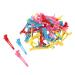 50pcs Candy Color Plastic Curl Clips for Women Styling - 1.8inches Duckbill Sectioning Clamps Alligator Barrettes - Buy Online on GoSupps.com