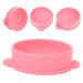 Hair Removal Wax Bowl Replacement Wax Pot for Wax Warmer Beauty Silicone Hair Removal Wax Bowl Accessories (Pink)