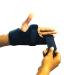 WITSOUL Boxer Finger Splint for Pinky & Ring - Adjustable Hand Brace for Metacarpals & Knuckles - Black Large - Left or Right Hand Support - Buy Online on GoSupps.com