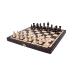 Chess Set Portable Folding Set with Hand Carved Chess Pieces and Beech Chessboard Decor Gift Board Game Chess Pieces (Size : 36cm) (36cm)