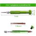 Dewedrt 5 in 1 Mini Screwdriver Glasses Screwdriver Magnetic Screwdriver Set for Watches Green - Buy Online on GoSupps.com